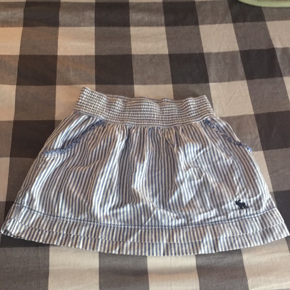 Girls Abercrombie Stripped Skirt